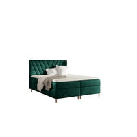 BOXBETT Espen Premium überlänge - Grün, Holzwerkstoff/Textil (120/220cm) - Fun Möbel