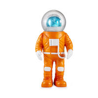 SCHNEEKUGEL Summerglobe Marstronaut, Polyresin, Glas, Orange, 30 cm - Orange, Kunststoff (16/30/16cm) - Donkey Products