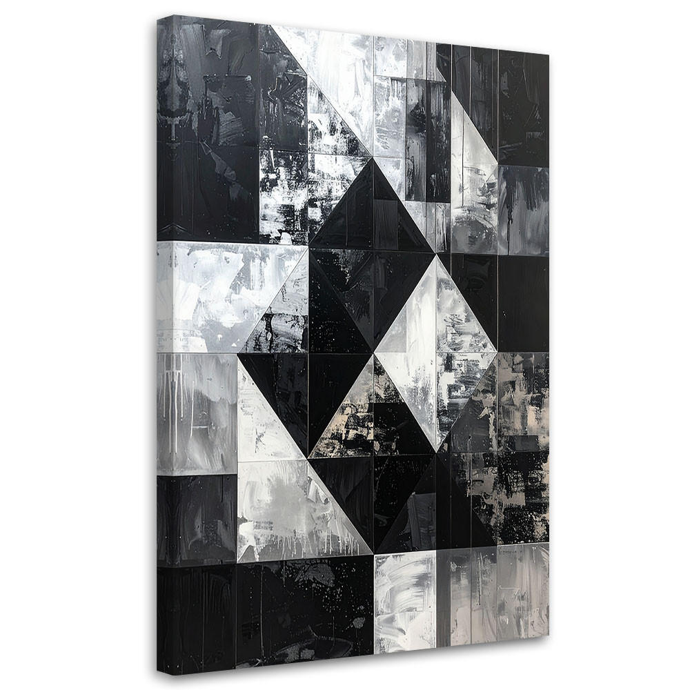 Feeby Wandbild, Schwarz 70x100 cm