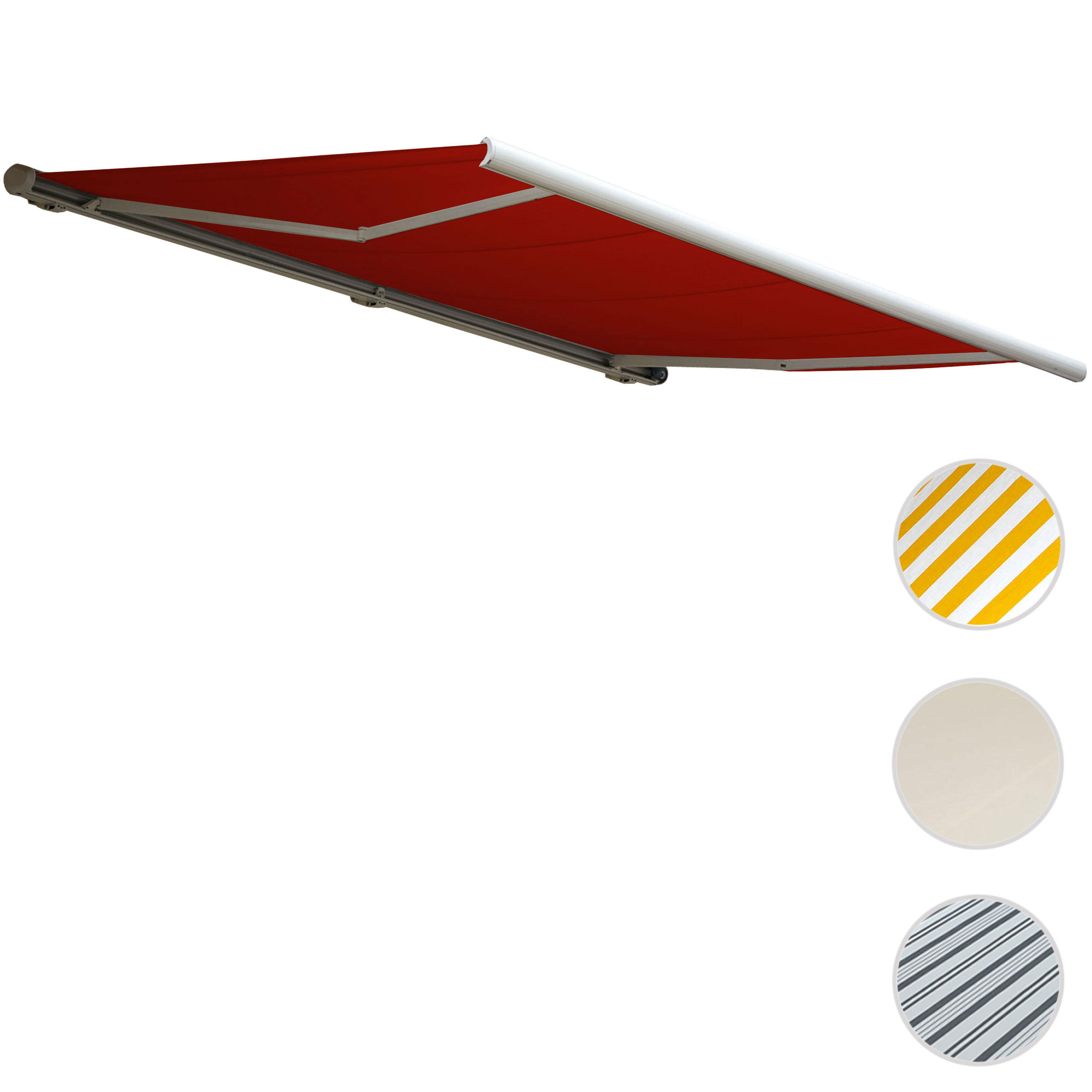 Thumbnail - MCW Elektrische, Bordeaux, Textil, 500x23x300 cm, Sonnen- & Sichtschutz, Sichtschutz Garten, Markisen