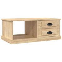 COUCHTISCH Sonoma-Eiche 90x50x35 cm Holzwerkstoff - Braun, Holzwerkstoff (90/50/35cm) - furnicato