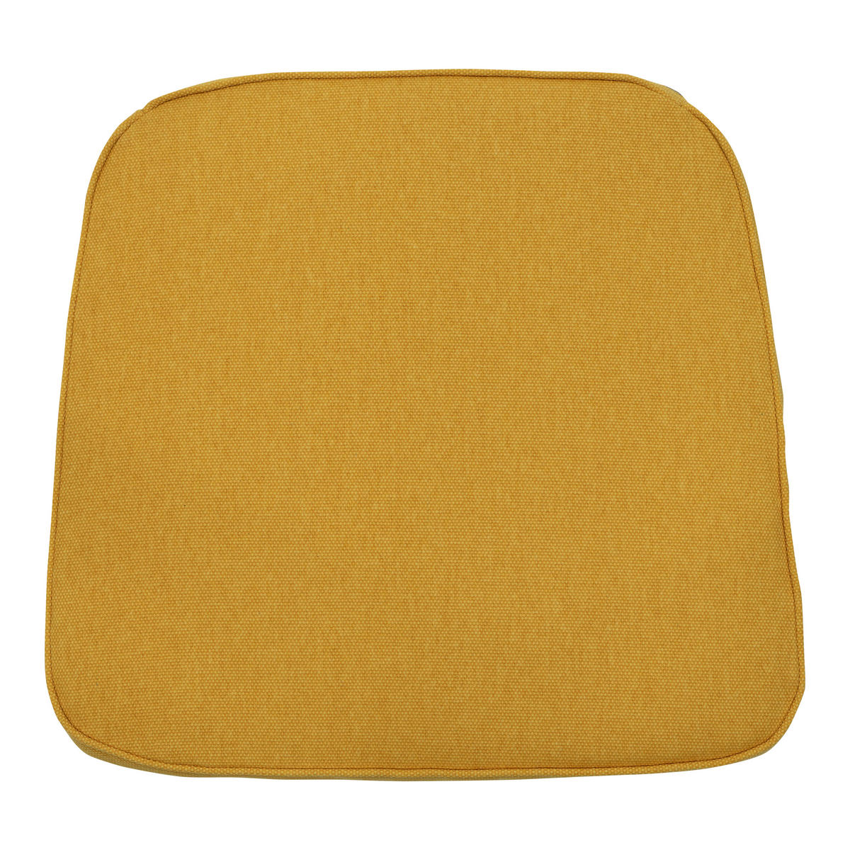 SITZKISSEN Canvas 48/48 cm 4er-Set - Goldfarben, Textil (48/7/48cm) - Madison