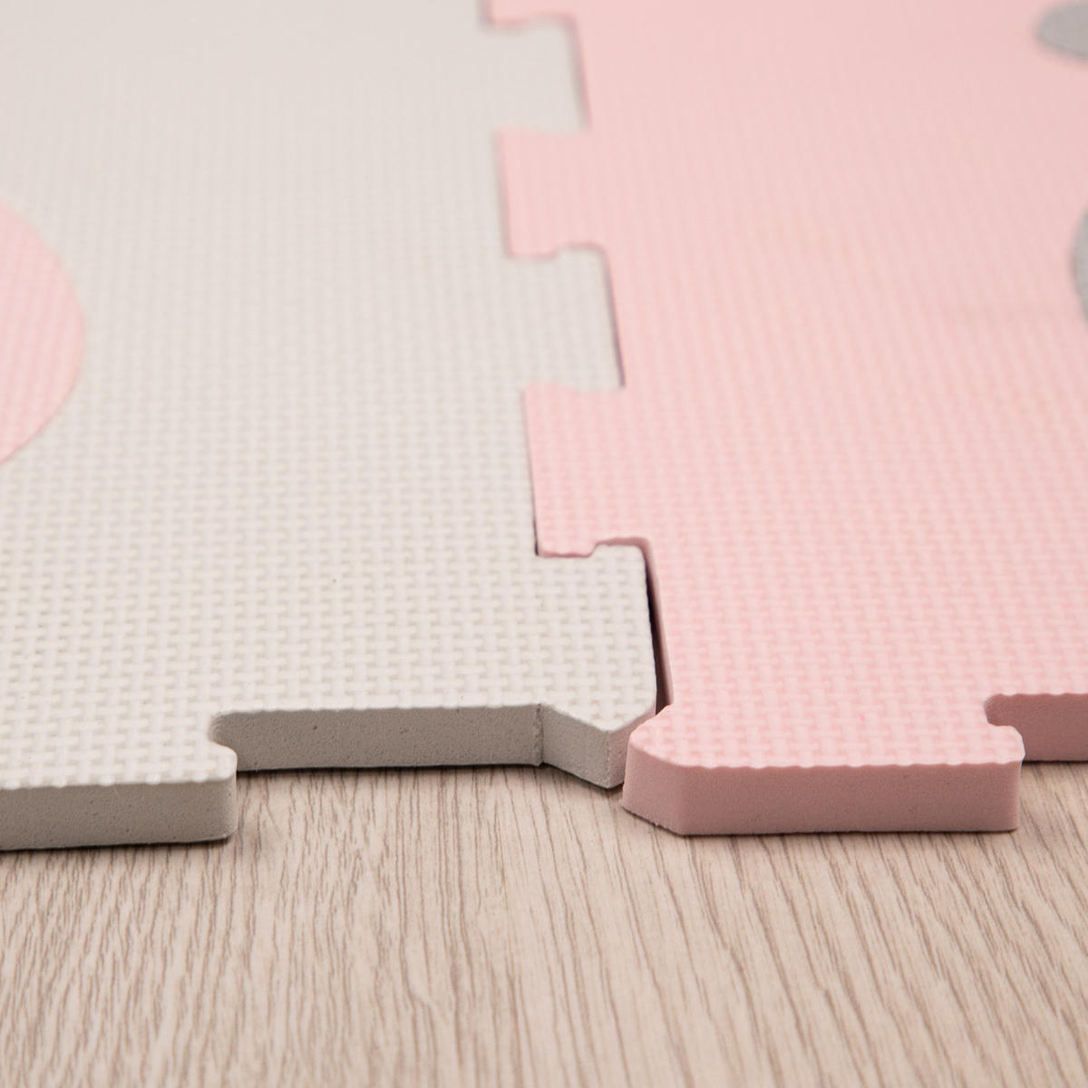 KINDERTEPPICH 32/32 cm Puzzlematte 600 - Pink, Textil (32/32cm) - Paco Home