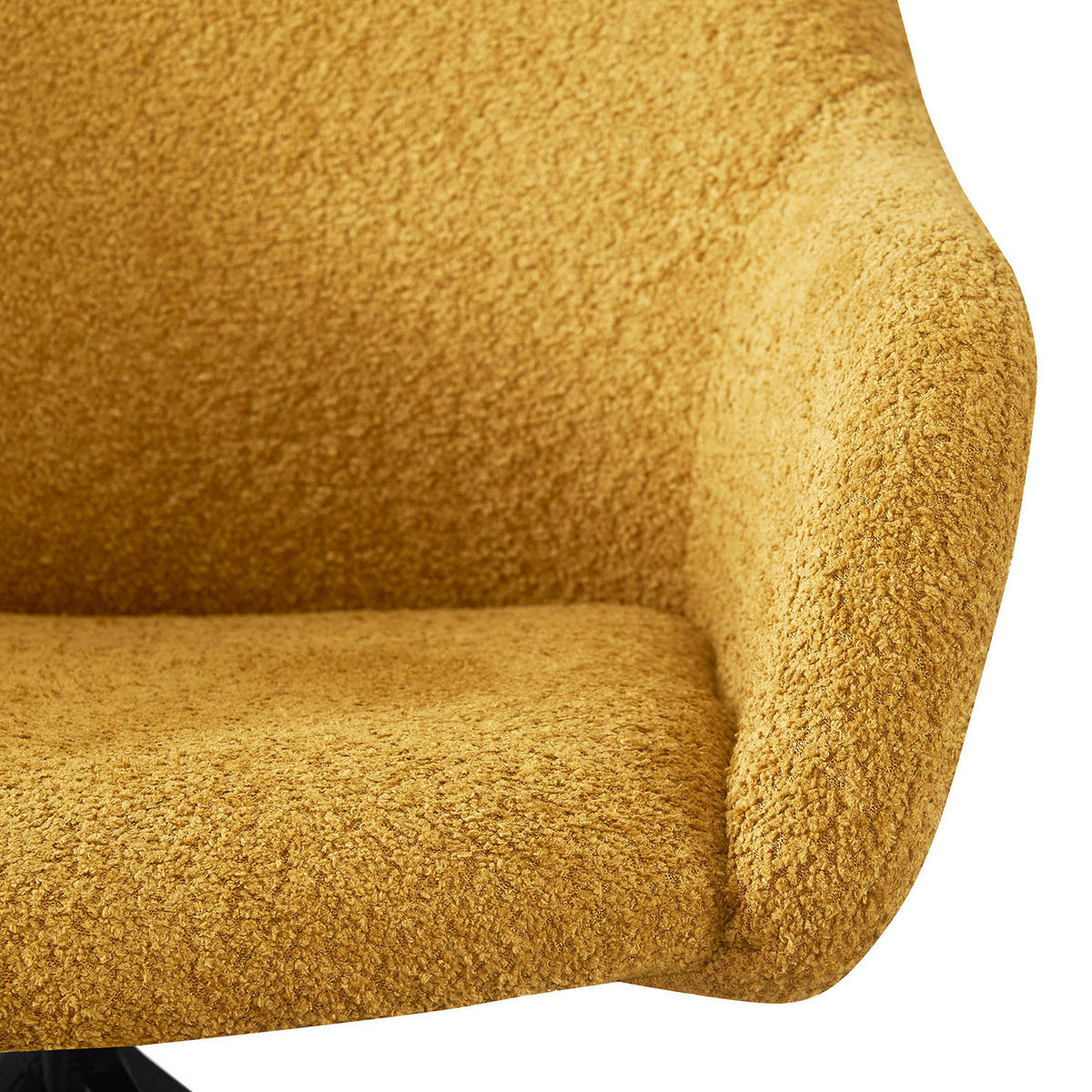 SESSEL LENA Gelb - Gelb, Metall (65/80/64cm) - B&D Home