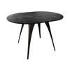 ESSTISCH Carmina 100 - Schwarz, Holzwerkstoff/Metall (100/100/76cm) - MIRJAN24