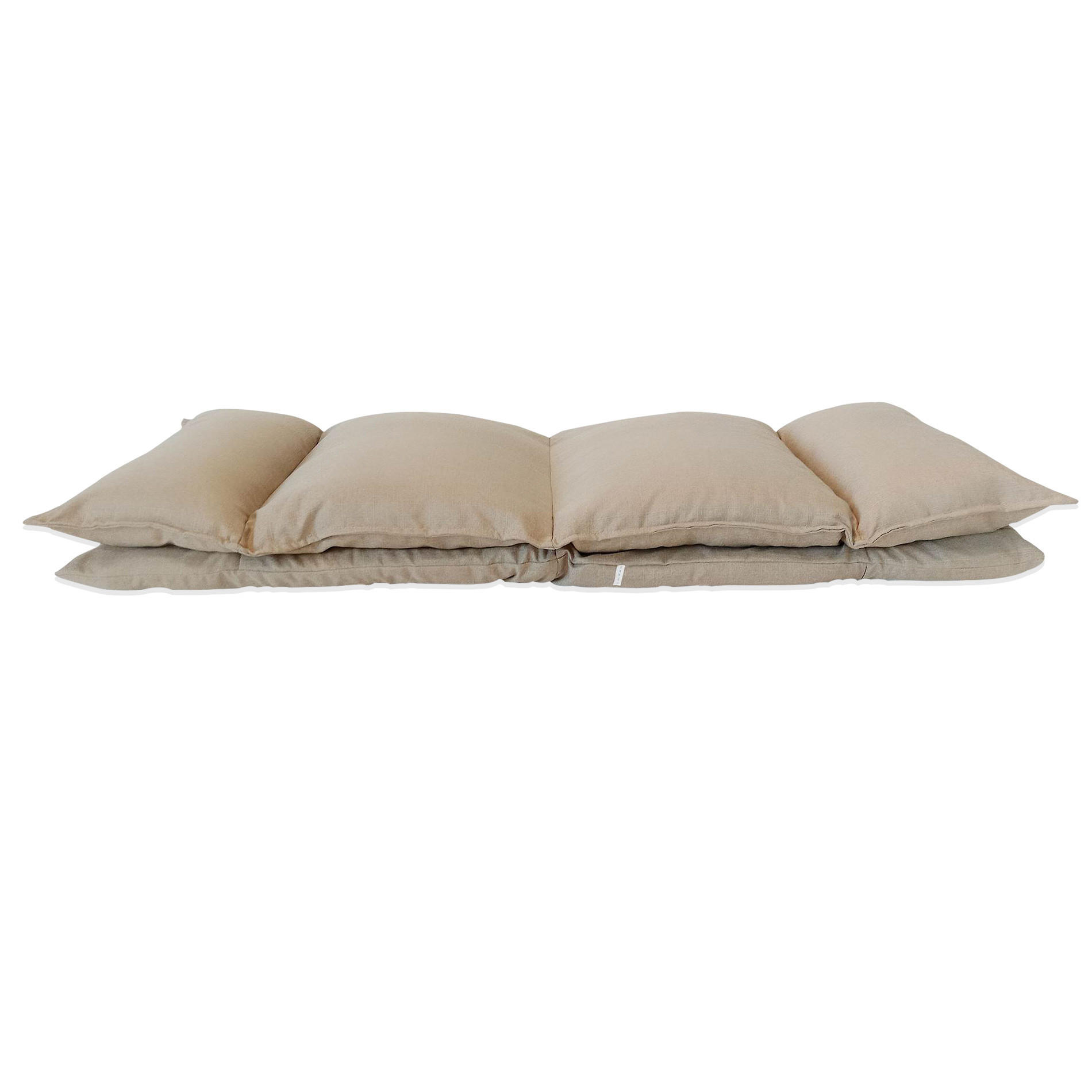 MEDITATIONSTUHL Beige 15/56/135 cm - Beige, Textil (15/135/56cm) - Mobili Rebecca