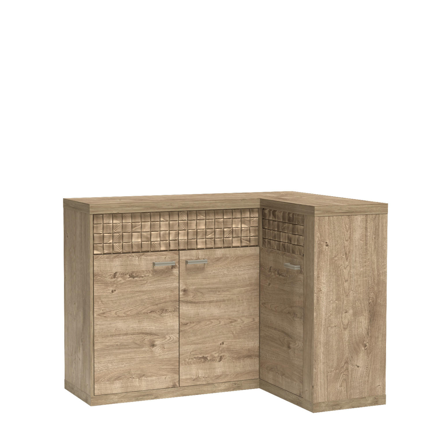 Komodee Sideboard Braun 132x99x41 cm