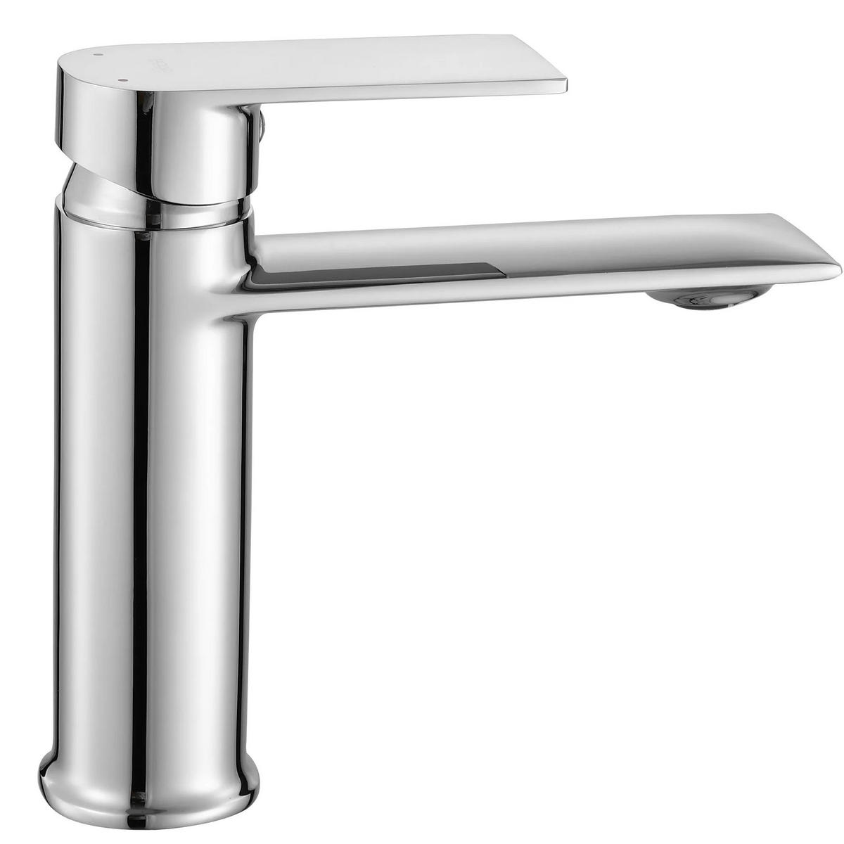 WASCHBECKENARMATUR Rea Veneta Chrome Low - Chromfarben, Metall (4.2/16.2/17cm) - REA