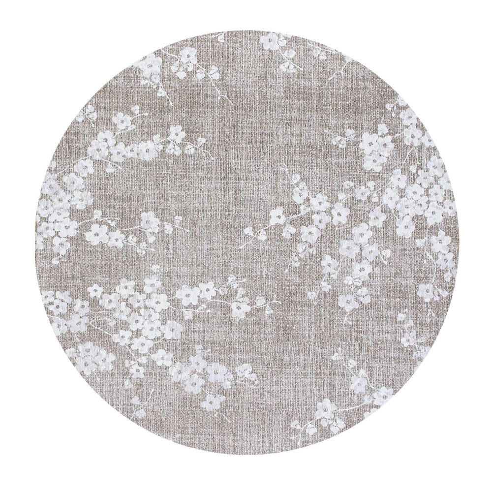 TEPPICH Morning Mist Sakura 240/240 cm - Grau, Textil (240/240cm) - Louis De Poortere