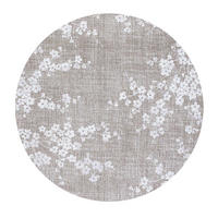TEPPICH Morning Mist Sakura 240/240 cm - Grau, Textil (240/240cm) - Louis De Poortere