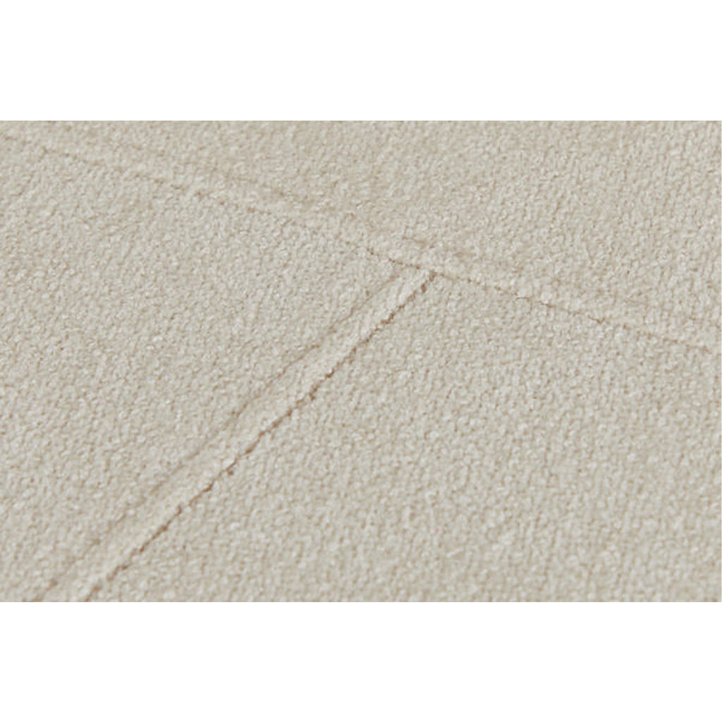 Thumbnail - Kawola Designsofa, Creme, Textil, Nachbildung, 3-Sitzer, Füllung: Schaumstoff, Ottomane links, 280x92x158 cm, Wohnzimmer...
