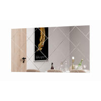 SPIEGEL Divinity Karo Design 60x120cm - Transparent, Holzwerkstoff (120/60/2.2cm) - moebel17