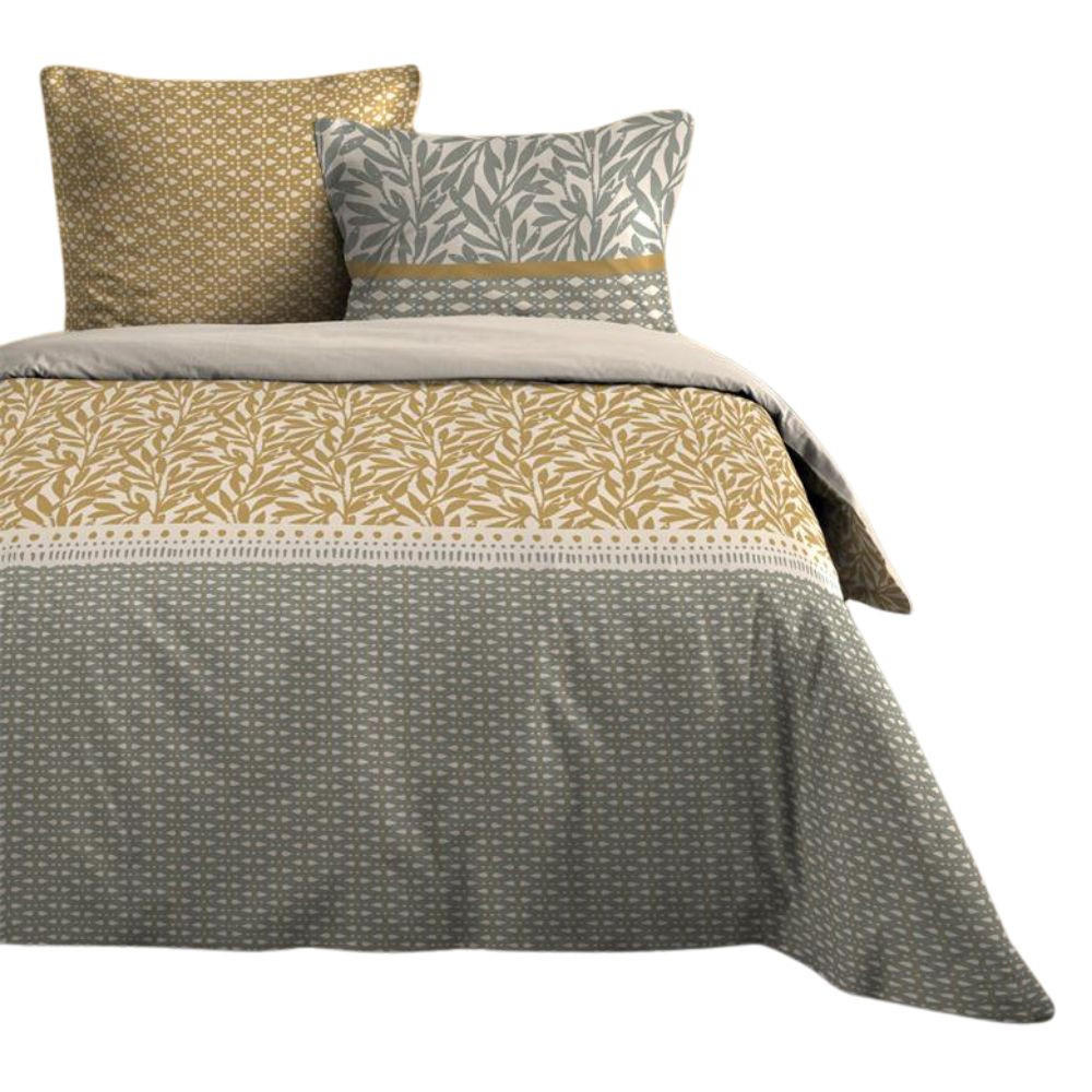 BETTWÄSCHE-SET Baumwolle Magdala 240/220 cm - Multicolor, Naturmaterialien (220/240cm)