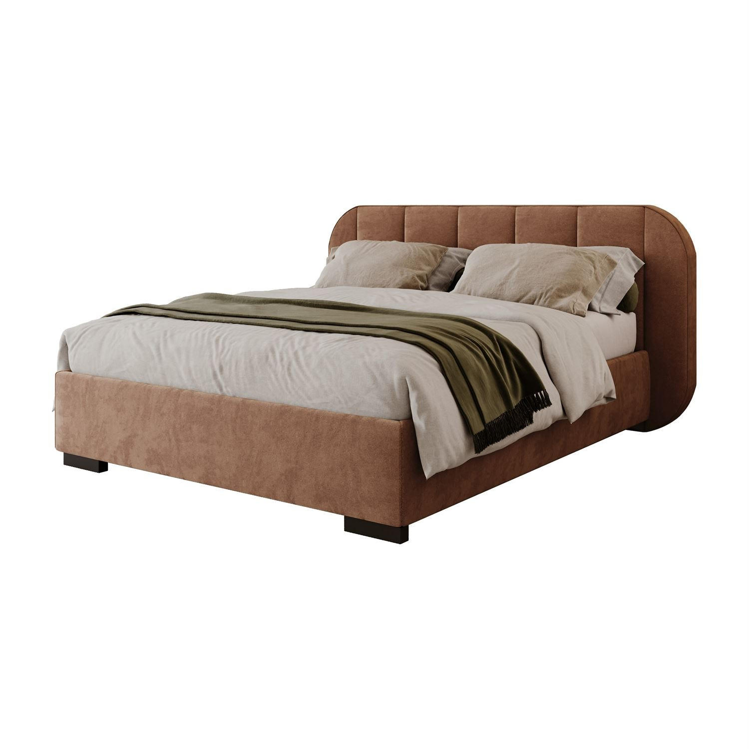 Lookway Bett Braun 140x200 cm