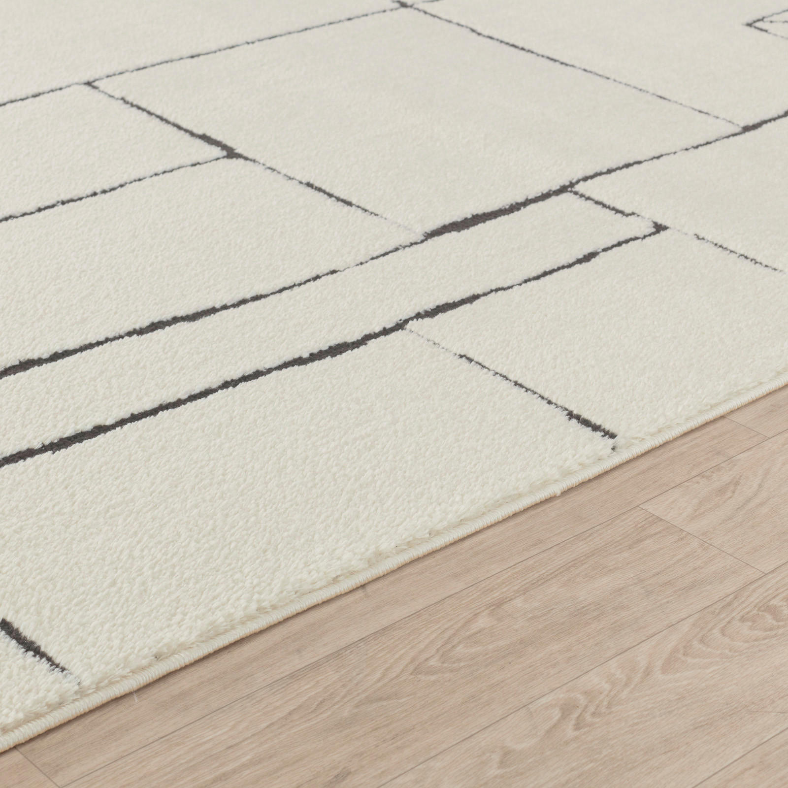 KURZFLORTEPPICH 200/275 cm Weiß - Weiß, Naturmaterialien/Textil (200/275cm) - LIVABLISS