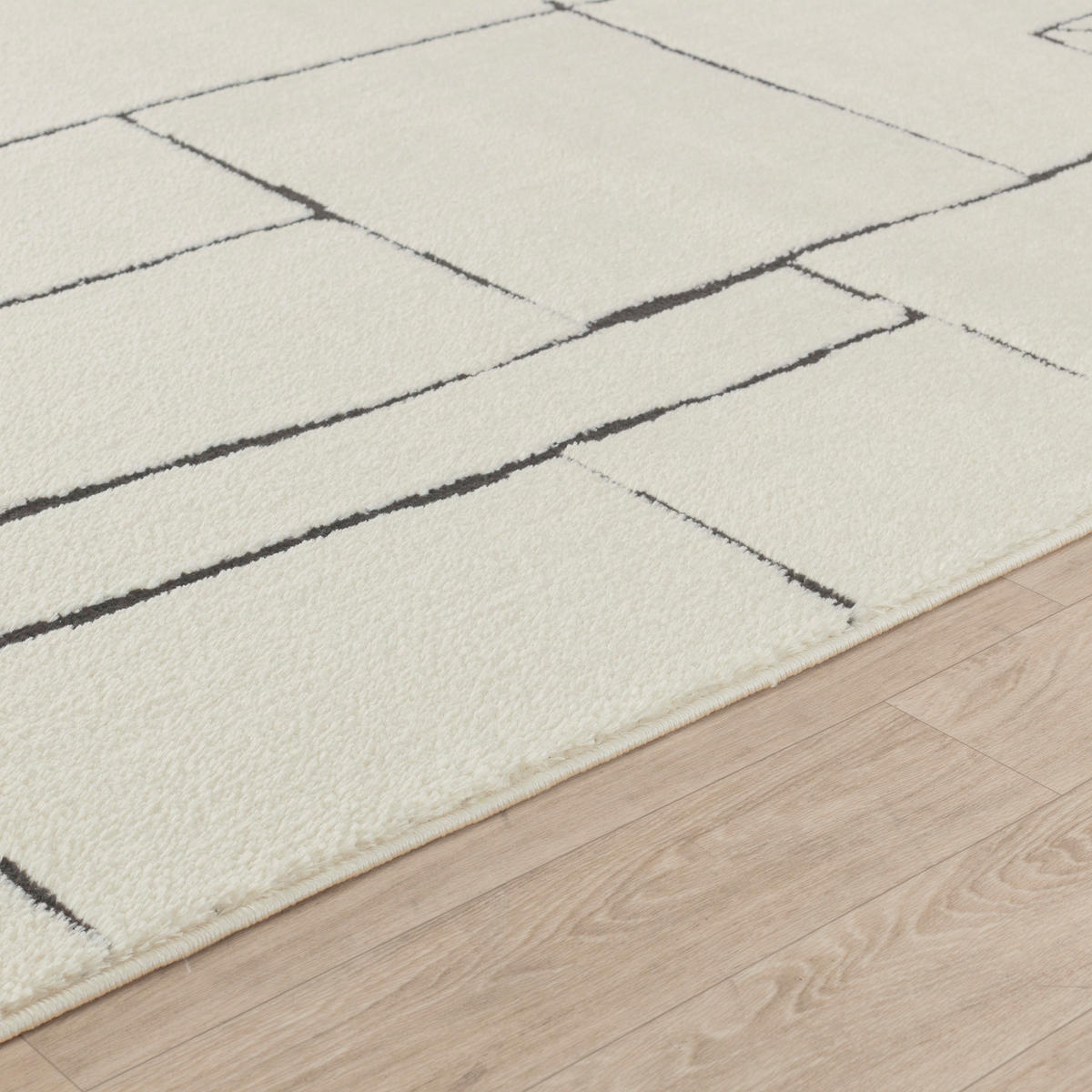KURZFLORTEPPICH 200/275 cm Weiß - Weiß, Naturmaterialien/Textil (200/275cm) - LIVABLISS