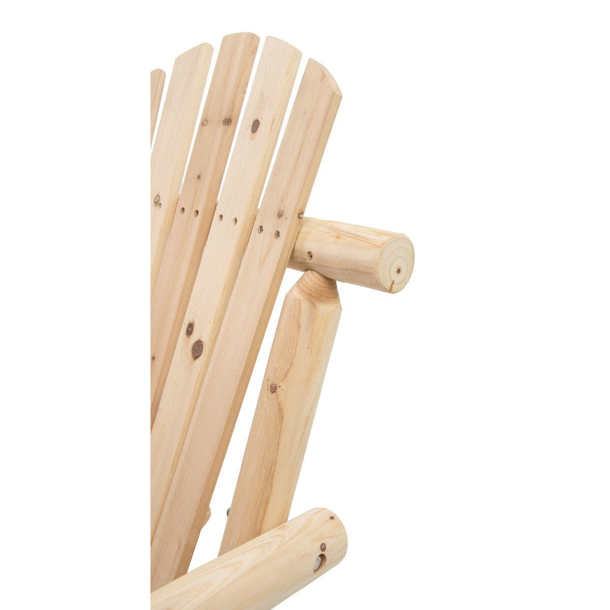 HOLZ-SCHAUKELSTUHL Timber Tannenholz FSC 100 - Naturfarben, Holz (80/175/120cm) - Green Spirit