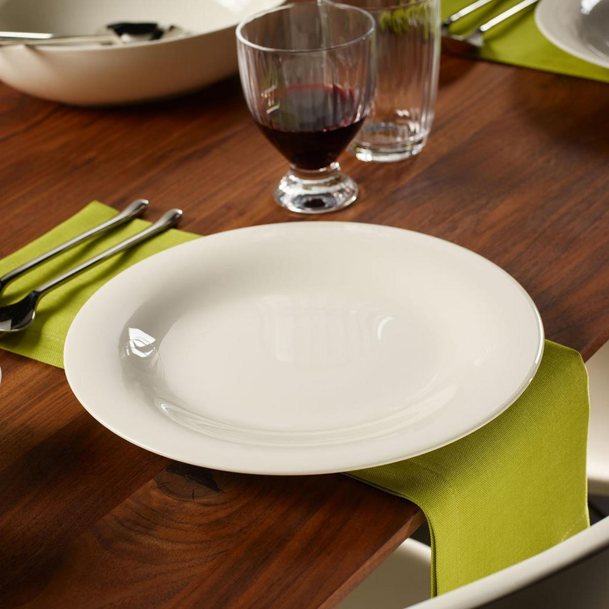 TAFELSERVICE New Cottage Basic weiß 12-tlg. - Weiß, Keramik (2/2/2cm) - Villeroy & Boch