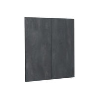KÜCHENFRONT R-Line Schwarz Beton 59.2 x 59 cm Möbelfront für den Hängeschrank - Schwarz, Holzwerkstoff (59.2/59/1.6cm) - Vicco