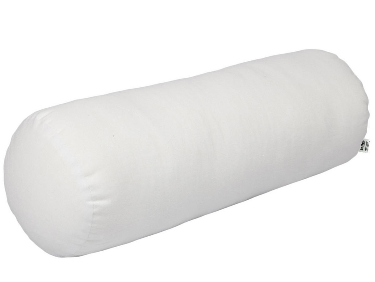 XL-NACKENROLLE PublikFree Faserbällchen 25/70 cm - Weiß, Naturmaterialien/Kunststoff (25/70cm) - beties Heimtextil