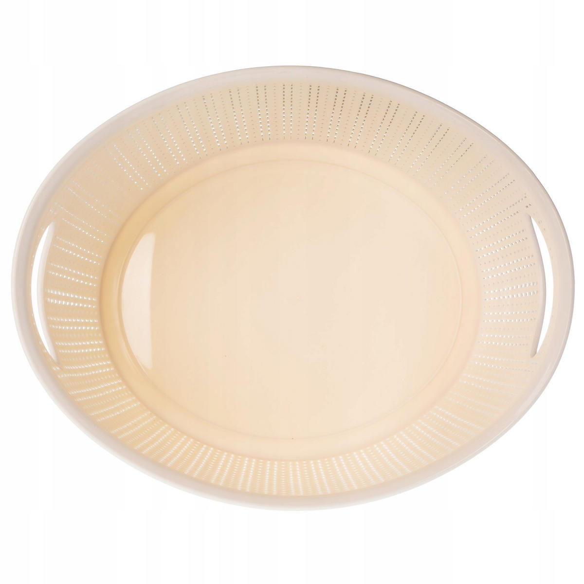 KUNSTSTOFFKORB 9L, Creme - Creme, Kunststoff (25/29cm) - KADAX