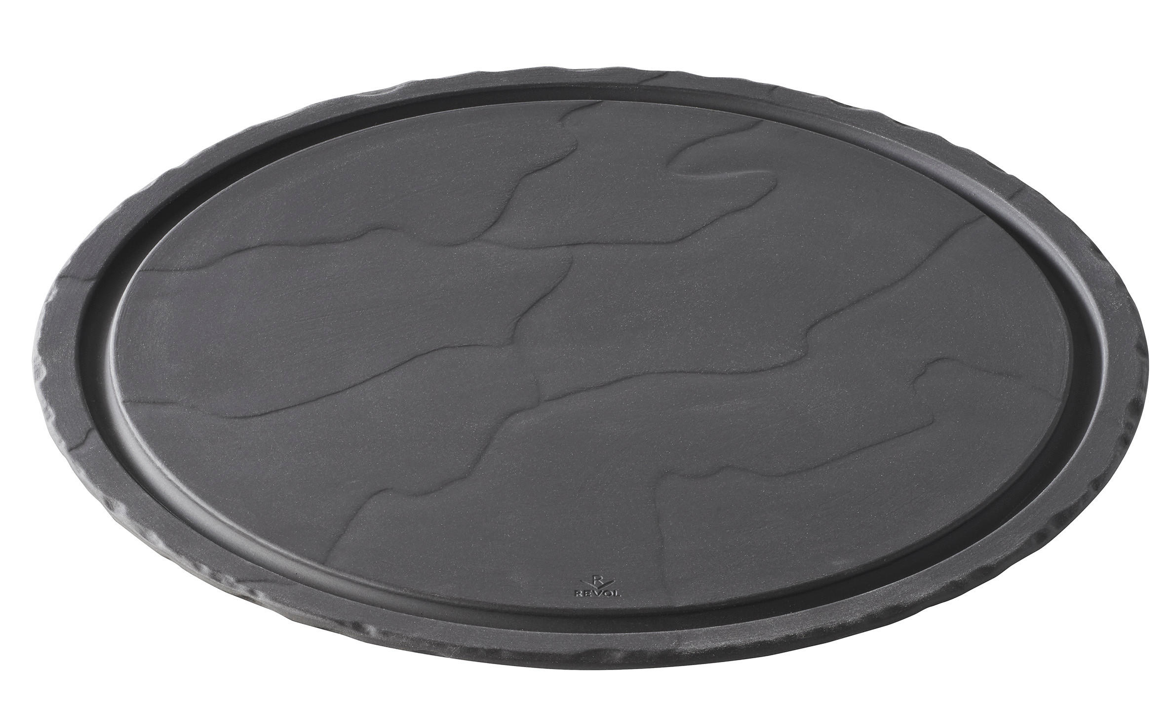 Revol Porcelaine France Steakteller Schiefer