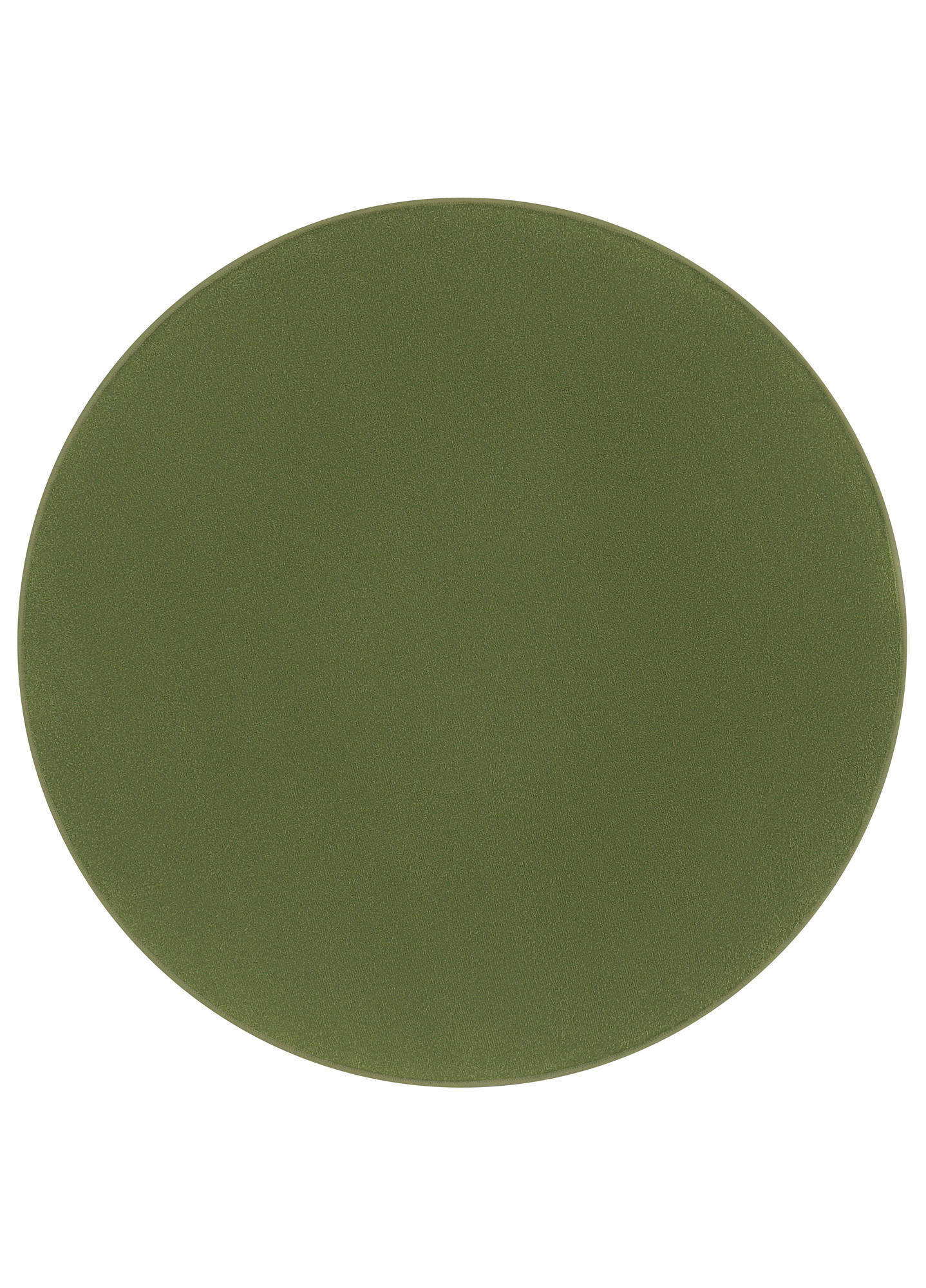 TEPPICH MONO Rund Outdoor Grün 240/240 cm - Grün, Textil (240/240cm) - Tapiso