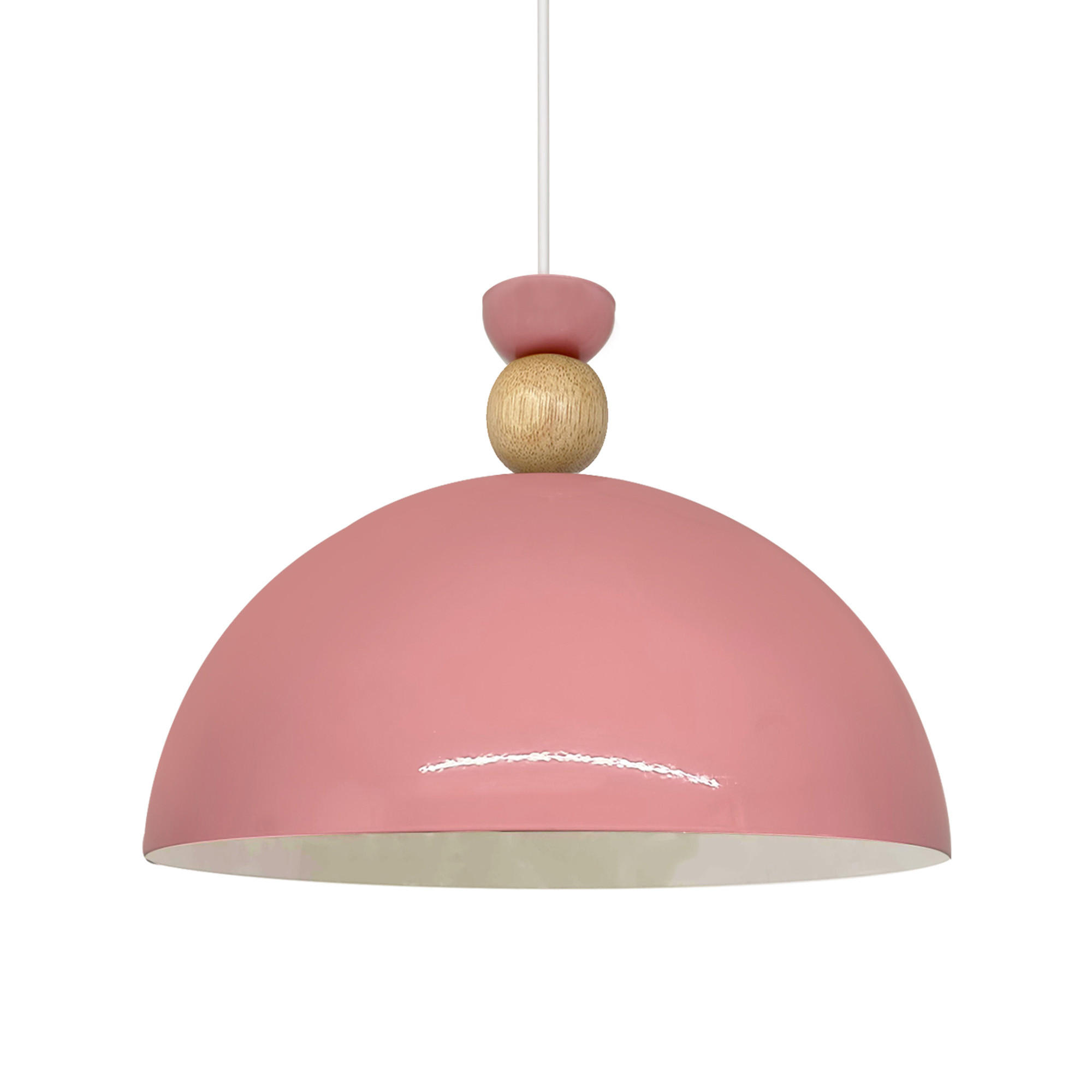 PENDELLEUCHTE Yimpi - Pink, Metall (30/30/25cm) - Bamyum