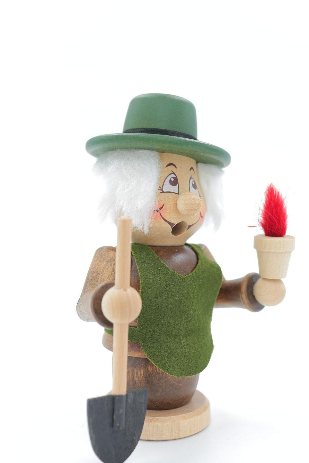 RAUCHFIGUR Wichtel Gärtner 15cm - Multicolor, Holz (9/15/0.1cm)