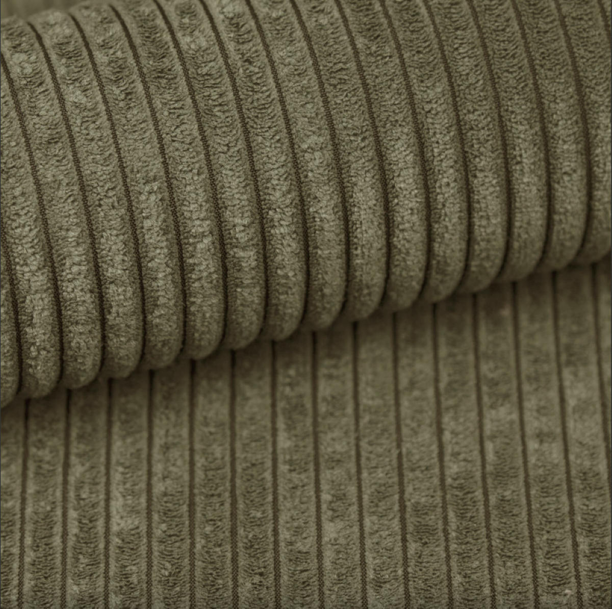 ECKSOFA Mit Schlaffunktion Und Bettkasten BEST Dicker Cord Poso Olive - Olivgrün, Holz/Textil (312/142cm) - Kaiser Möbel