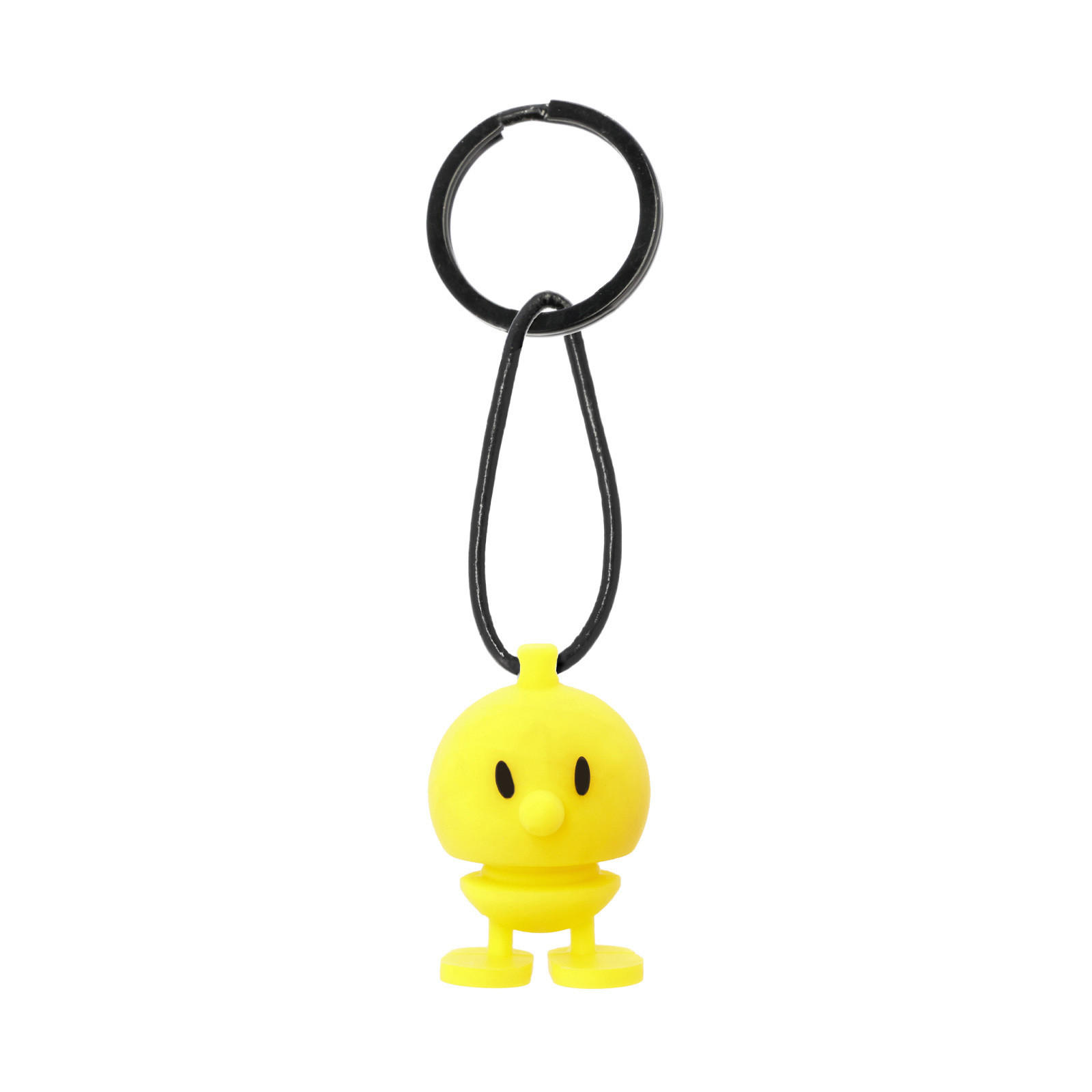 SCHLÜSSELANHÄNGER Bumble gelb 3 x 1,5 cm - Gelb, Kunststoff (1.5/3/1.5cm) - Hoptimist