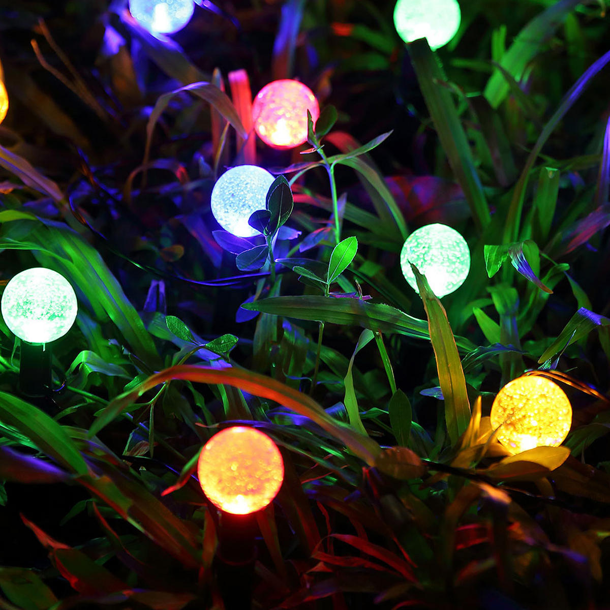 LED AUSSENLEUCHTE Solar Schwarz Kunststoff - Schwarz, Kunststoff (770/30/15cm) - Globo Lighting