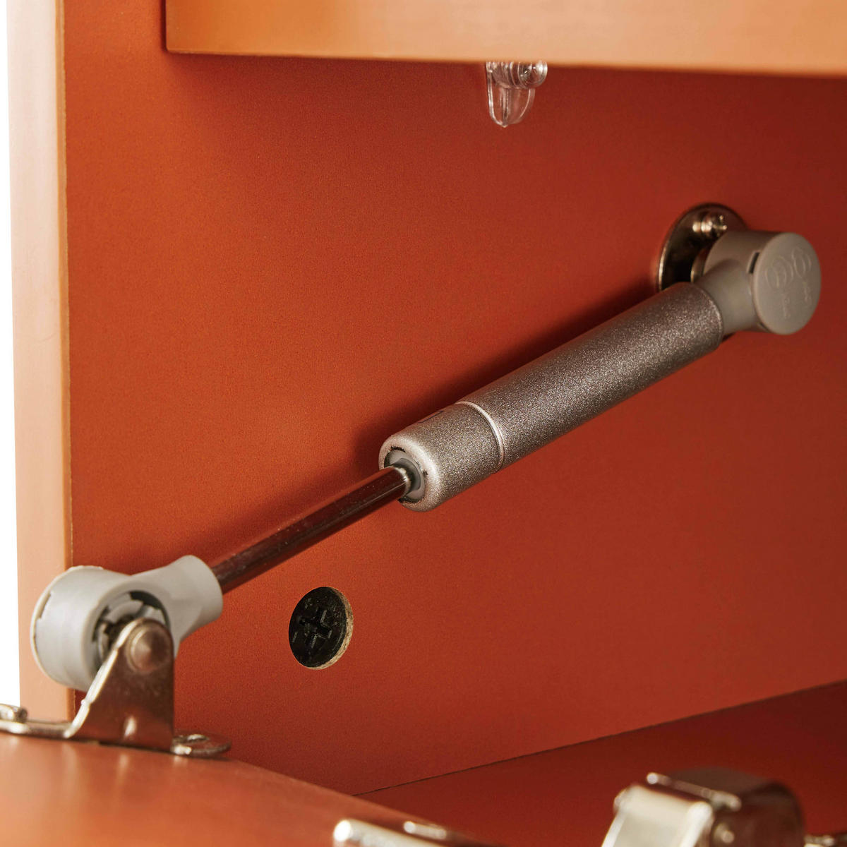 TV-MÖBEL 150 cm, Orange - Orange, Holz (40/50/150cm) - Oviala