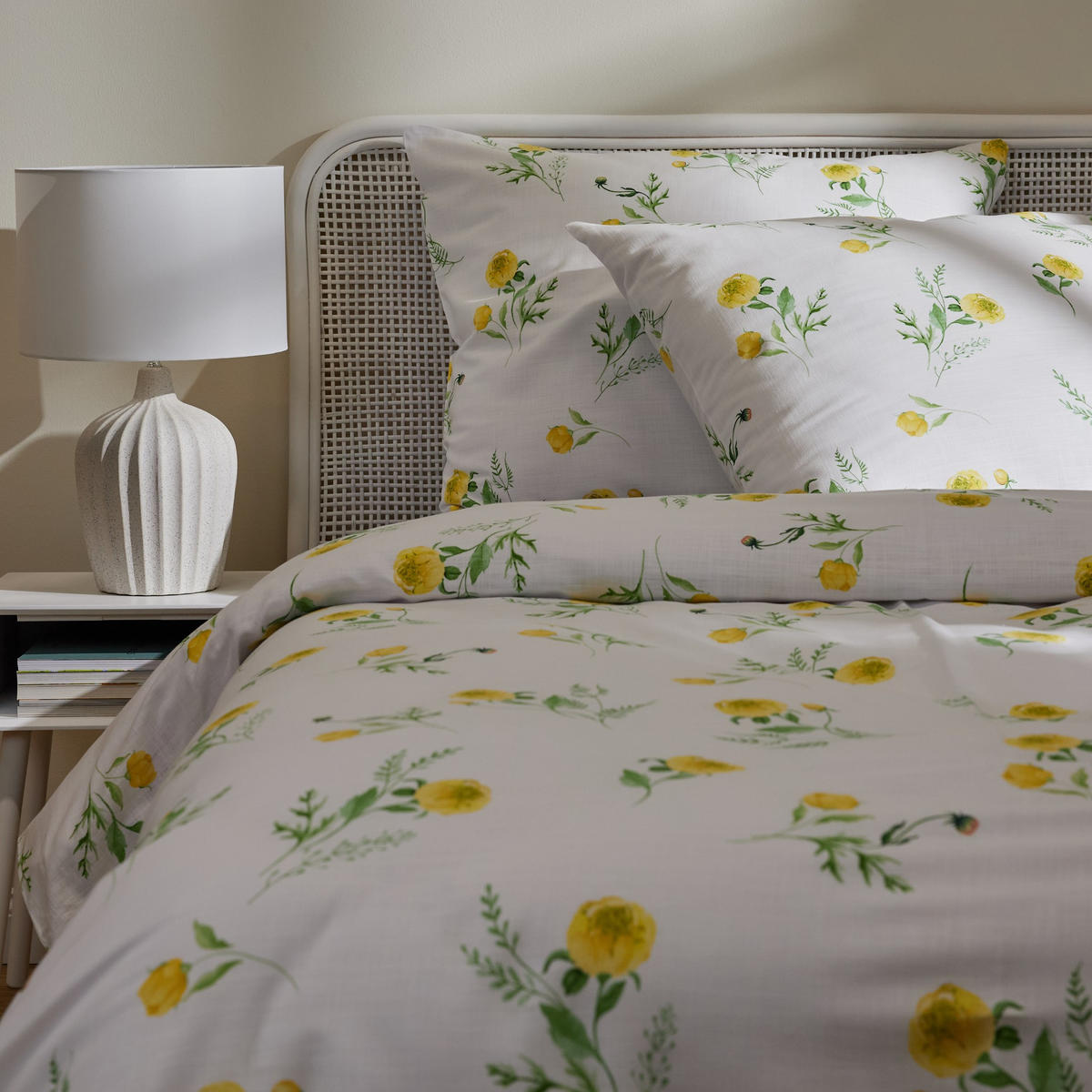 BETTWÄSCHE Lapetal - Weiß, Textil (200/220cm) - home&you