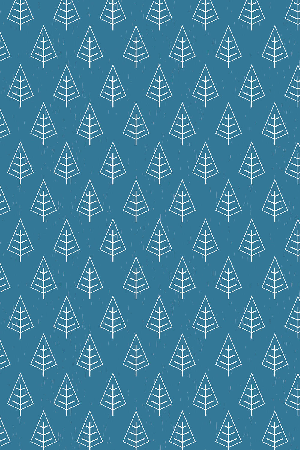 VERDUNKELUNGSROLLO 120x180 cm Bäume im Regen - Weiß, Textil (120/180cm) - TULUP