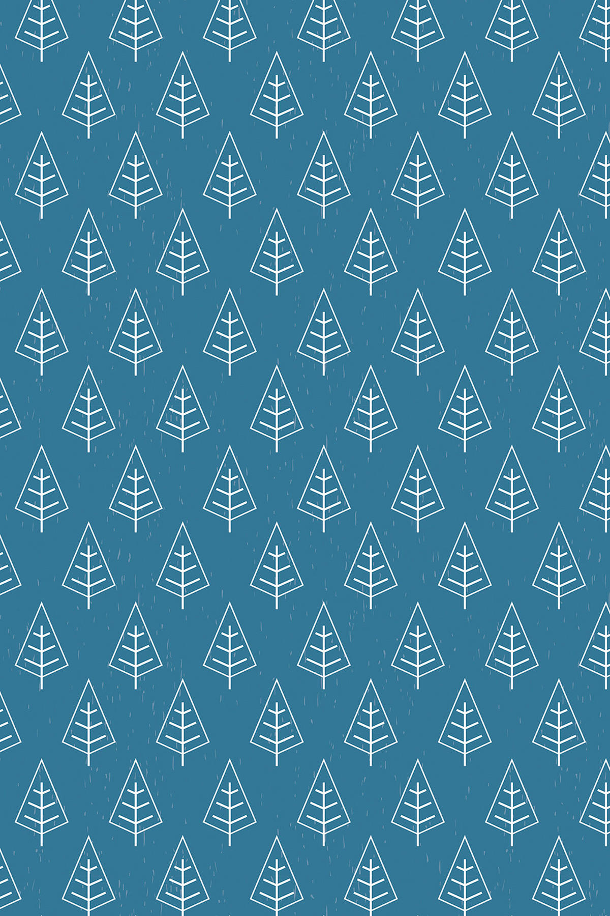 VERDUNKELUNGSROLLO 120x180 cm Bäume im Regen - Weiß, Textil (120/180cm) - TULUP