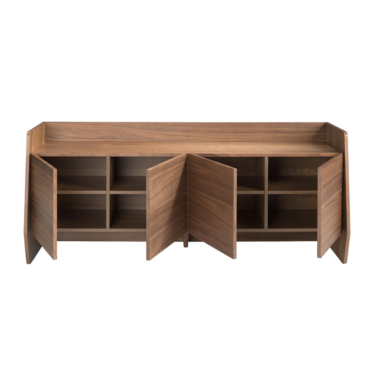 SIDEBOARD Rechteckig Walnuss 180/45/75 - Walnussfarben, Holz (180/75/45cm) - ANGEL CERDA