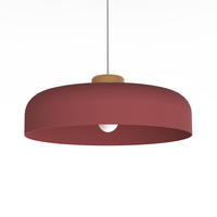 HÄNGELEUCHTE - Rot, Metall (40/40/10cm) - Lumicom