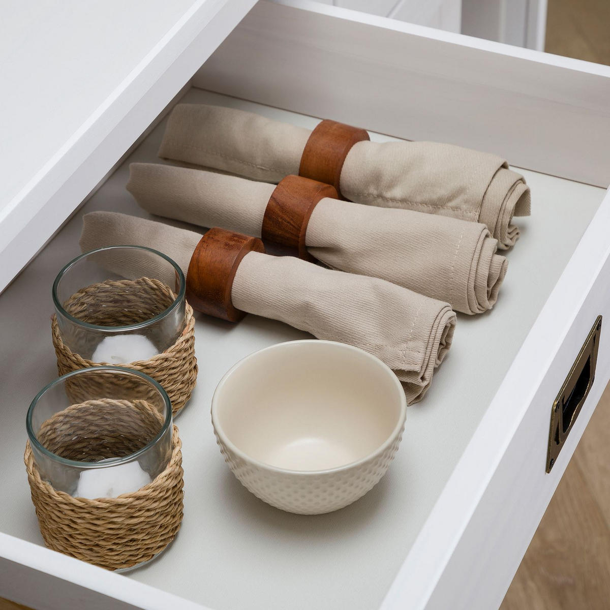 KOMMODE SAVONA - Weiß, Holz (110/84/46cm) - IDIMEX