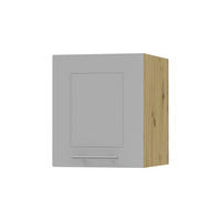 KLAPPHÄNGESCHRANK Kvantum W4B/40 Dust Grey Matt / Eiche Artisan Matt 40 / 32,5 / 36cm - Eiche Artisan/Grau, Holz/Holzwerkstoff (40/36/32.5cm) - Feldmann-Wohnen