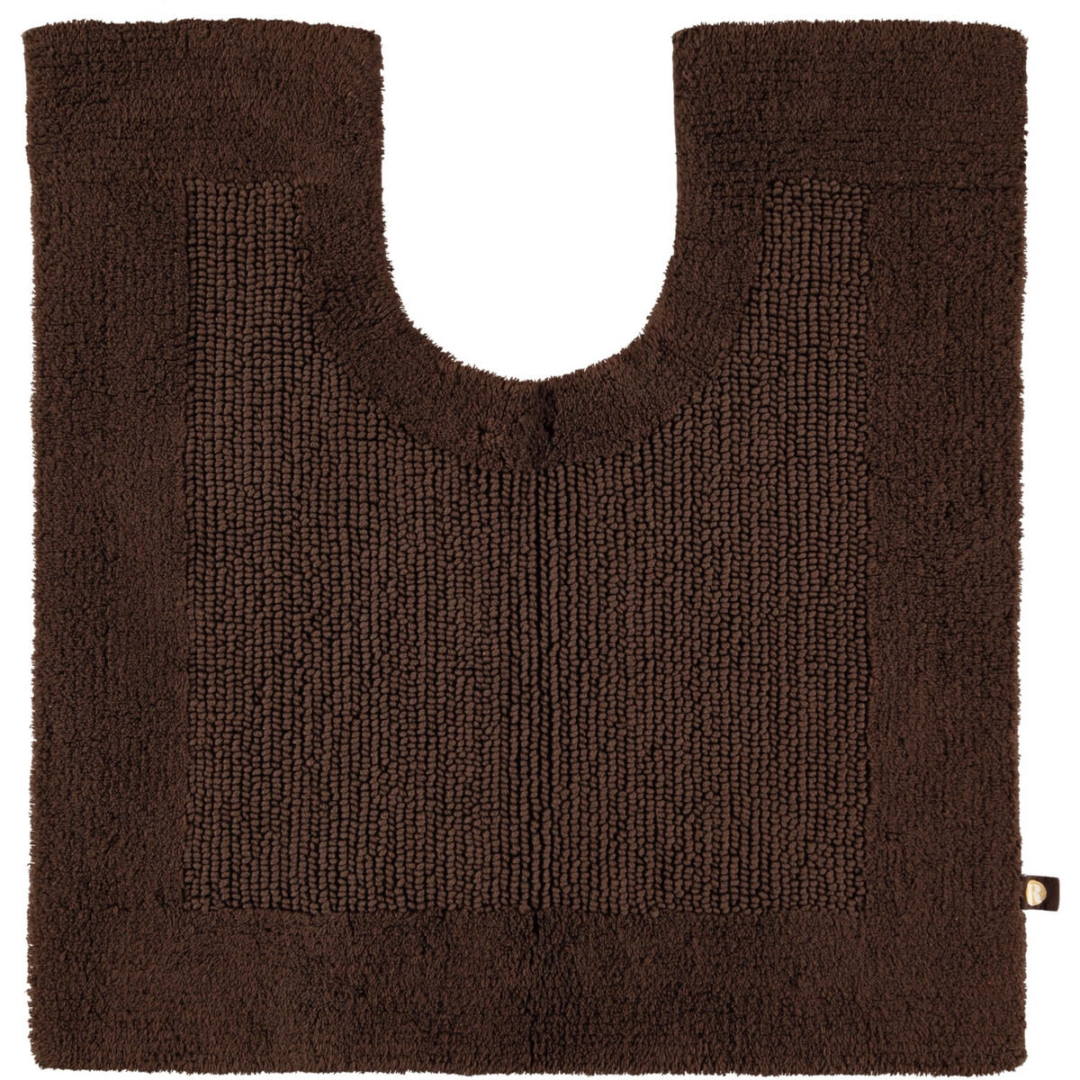 WC-VORLEGER PRESTIGE MOCCA - 406 - Braun, Textil (60/60cm) - Rhomtuft