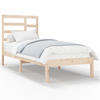 BETT Neiman 104/205.5 cm - Braun, Holz (90/200cm) - Nettlife