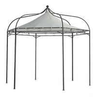 ERSATZDACH für Pavillon Mondura, Pavillondach 6-eckig, Durchmesser 300 cm, Farbe: ecru - Weiß, Kunststoff (320/0.3/320cm) - TPFGarden
