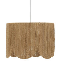 HÄNGELAMPE Janice Ø 38 cm - Braun, Naturmaterialen (38/28/38cm) - Atmosphera Createur d´interieur
