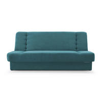 SCHLAFSOFA - Cyprus (Türkis) - Türkis, Holz (192/85/92cm) - Möblo