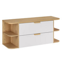 WASCHTISCHUNTERSCHRANK 120.4cm Oria Weiß - Weiß, Holzwerkstoff (120.4/50/45.8cm) - Petits-meubles