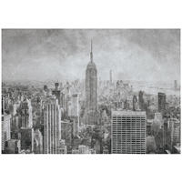 FOTOTAPETE Stadt New York Grau 312x219 cm - Multicolor, Textil (312/219cm) - Wallarena