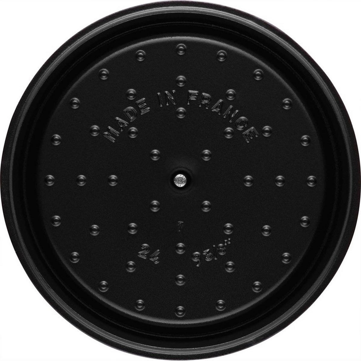 TOPF Burgunderrot 30.3/24/15.3 cm NPC405022940 - Bordeaux, Metall (24cm) - Staub
