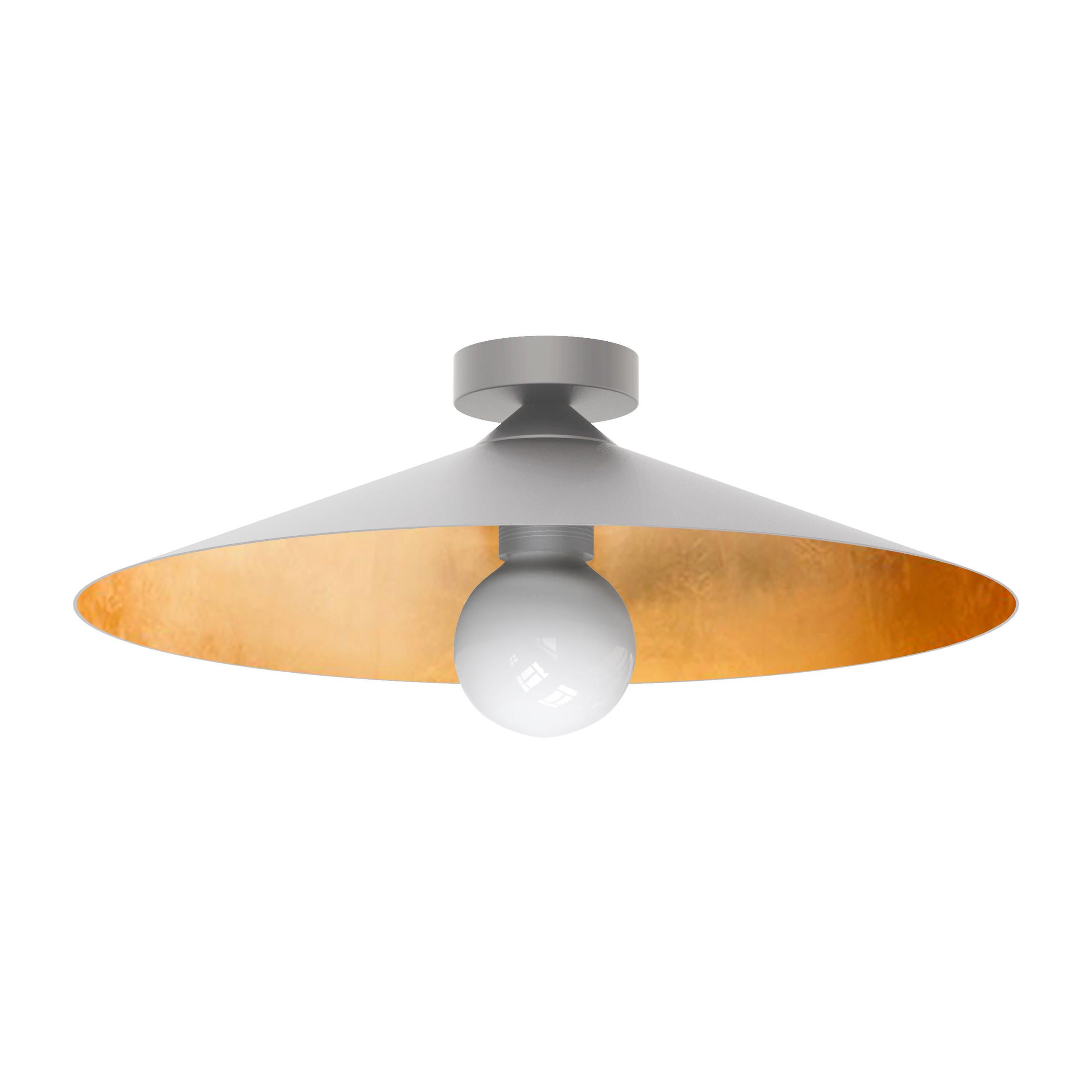 Lumicom Deckenleuchte Gold 40x14x40 cm