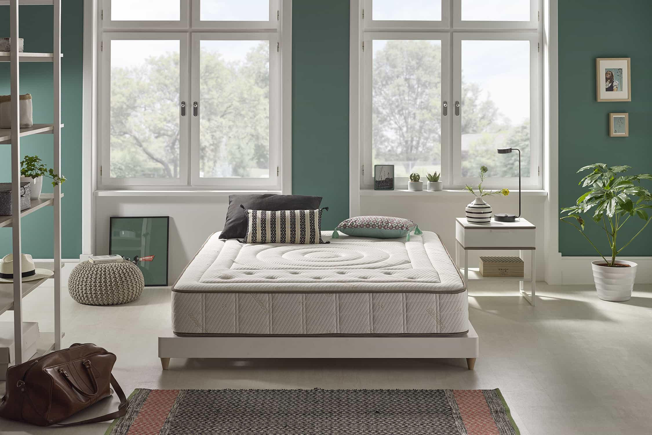 MATRATZE Cashmere Premier , 27cm, 180x200cm - Weiß, Textil (180/200cm) - Moonia